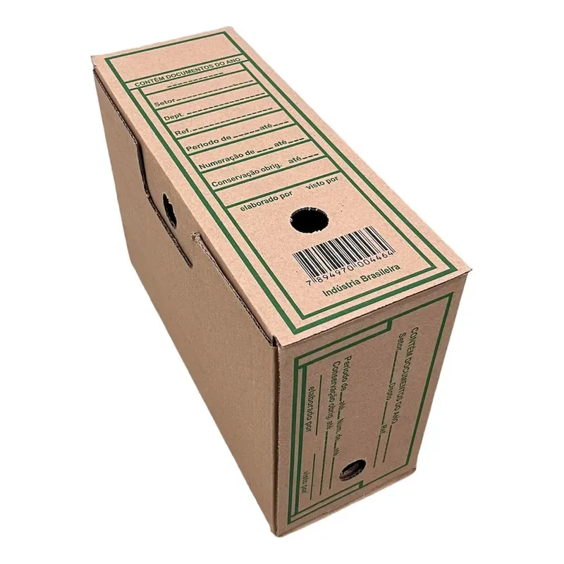 Caixa de Arquivo de Papelão