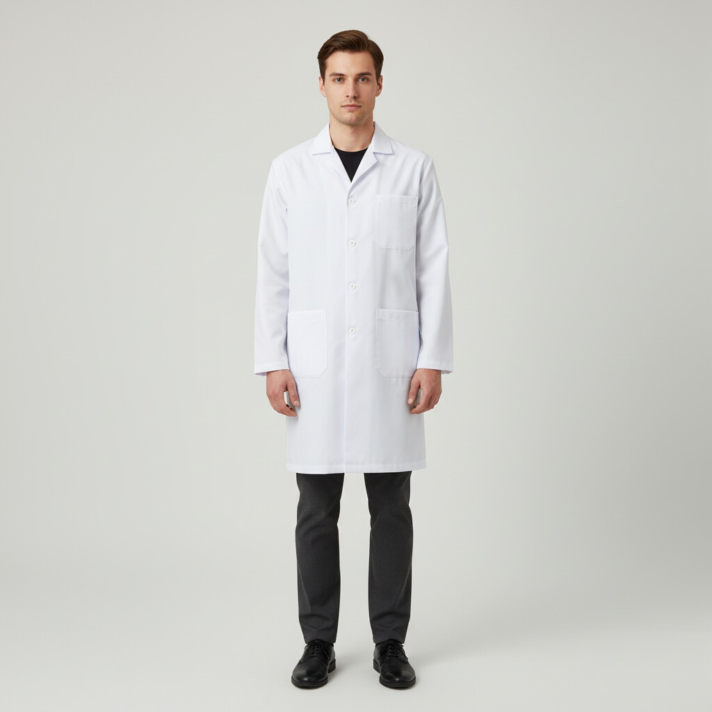 Jaleco oxford tradicional