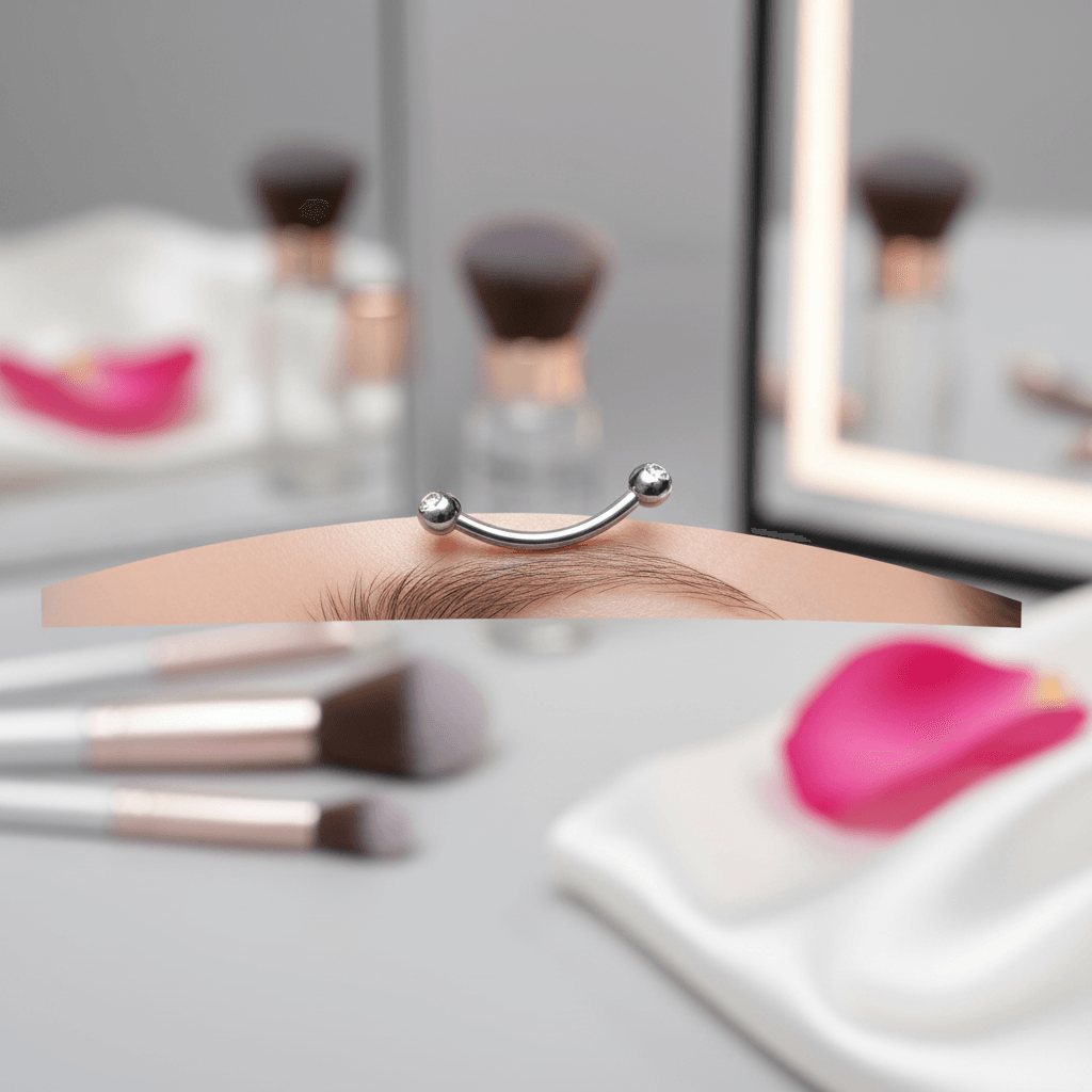 PIERCING SOBRAN/LINGUA LABIAL AÇO INOX