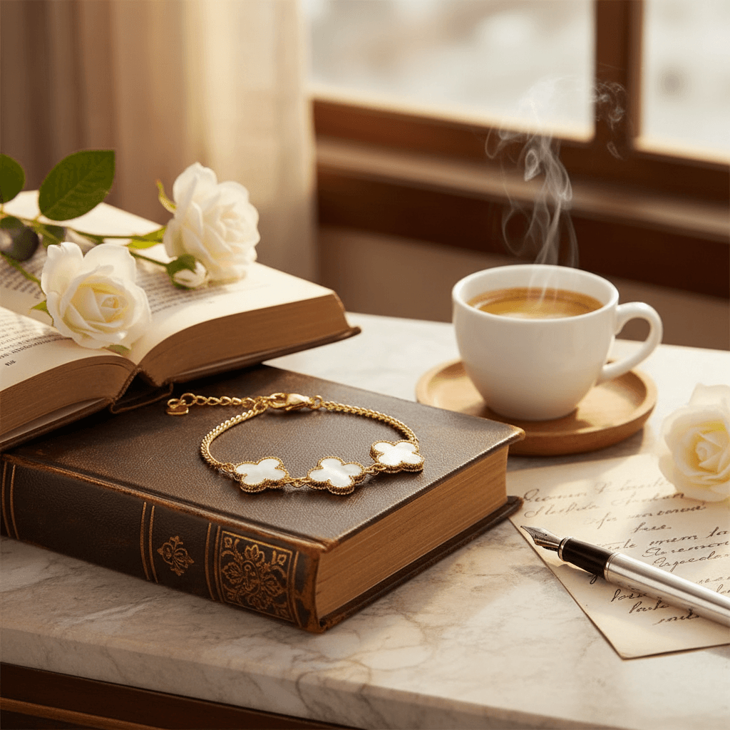 PULSEIRA 3 FLORES MADREPEROLA RESINA VIRGINIA