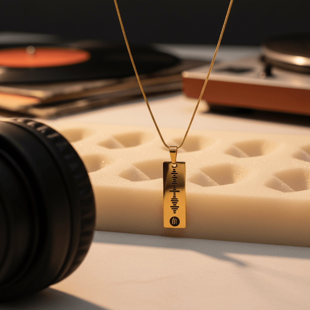 COLAR PLACA QRCODE SPOTIFY