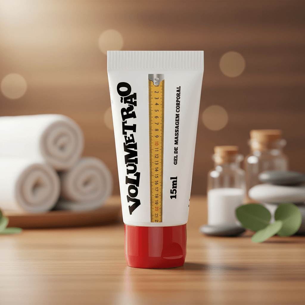 Volumetrão Gel Vasodilatador Sensação de Aumento Peniano Retarda a Ejaculação 15ml Secret Love