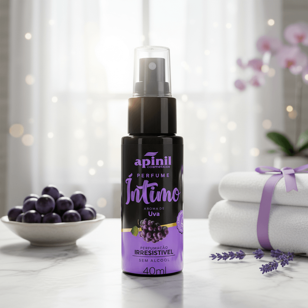Perfume Íntimo com Fragrâncias Doces 40ml Apinil