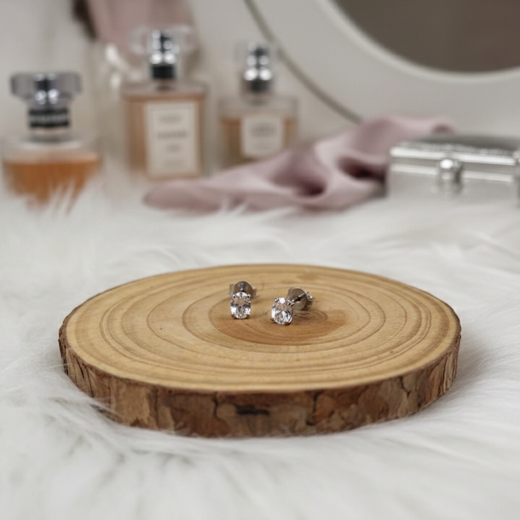 Brinco Ponto de Luz Prata