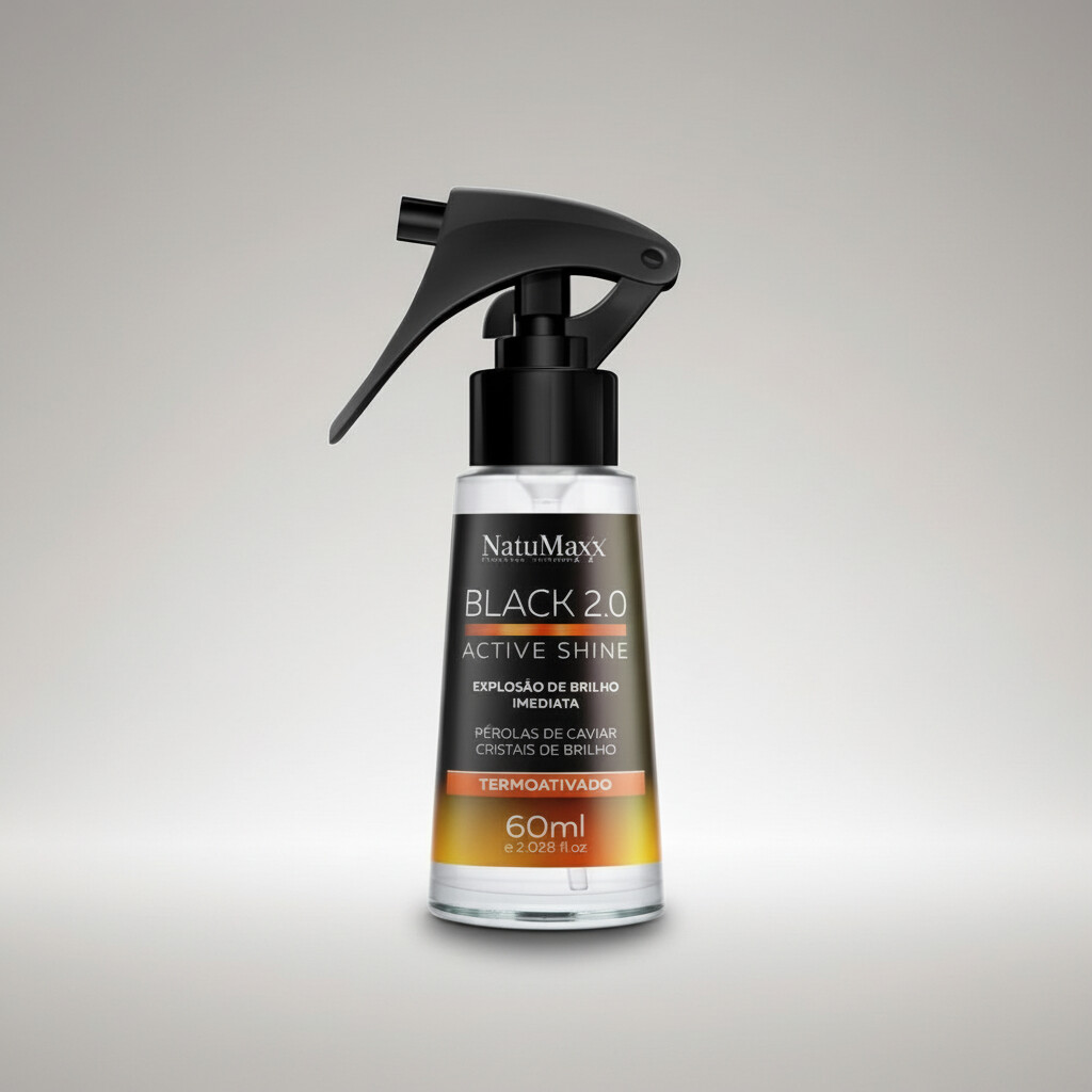Finalizador Active Shine Black 2.0 Natumaxx