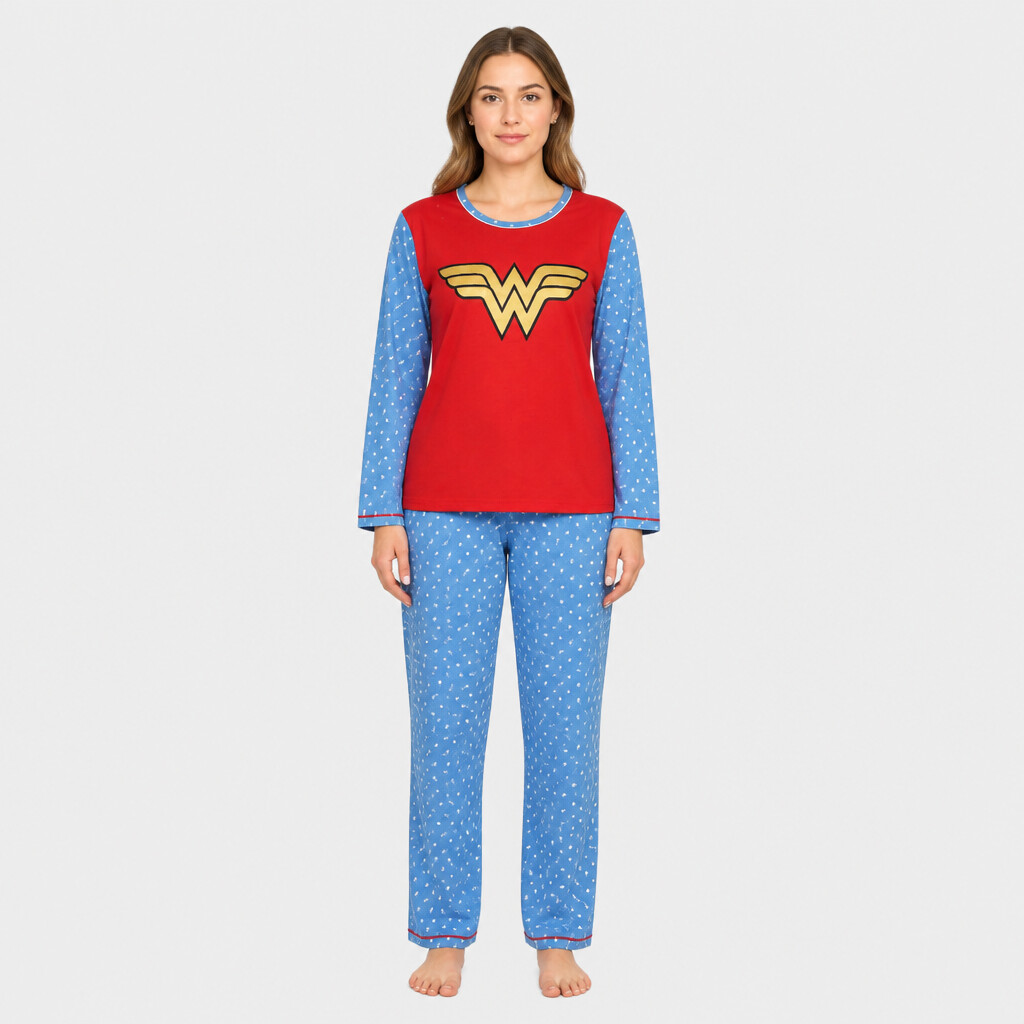 Pijama Calça e Manga Longa - Mulher