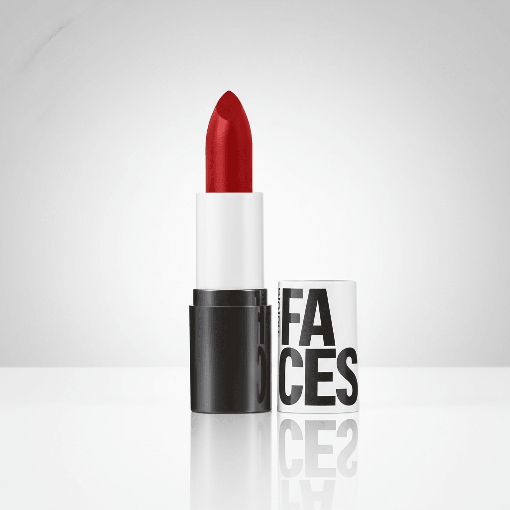 BATOM CREMOSO FACES VERMELHO HOT - 3,5G