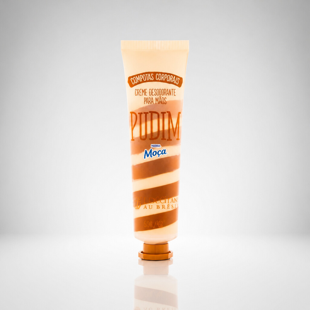 Creme Desodorante para Mãos Pudim L'Occitane au Brésil 50ml
