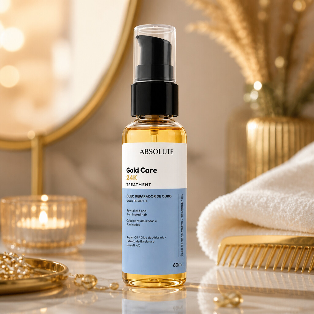 Óleo Reparador de Ouro 24K 60ml