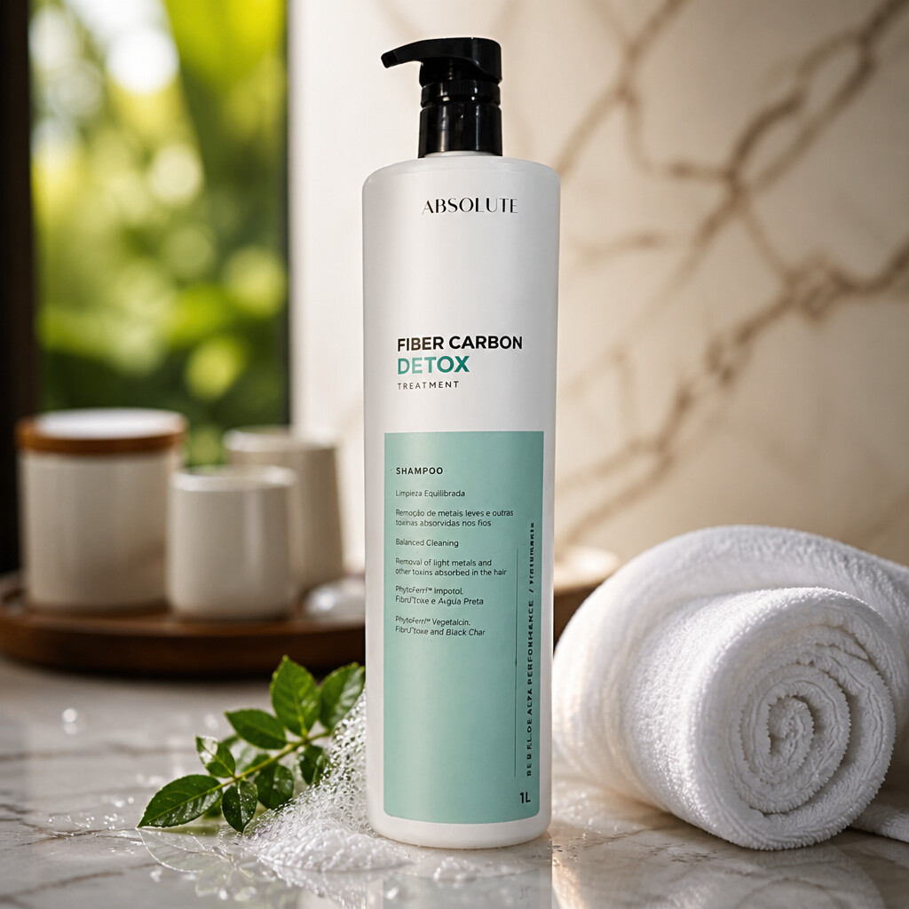 Shampoo Fiber Detox Carbon 1L