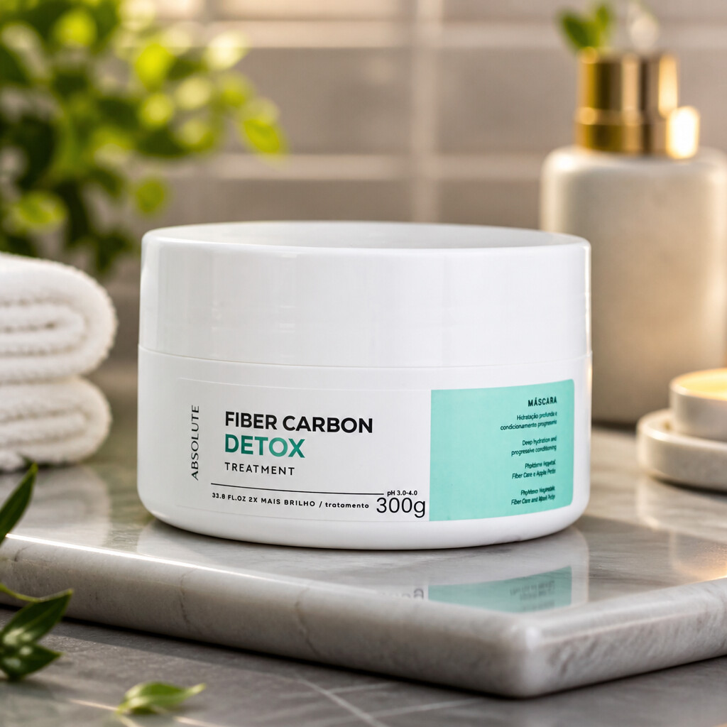 Máscara Fiber Detox Carbon 300g