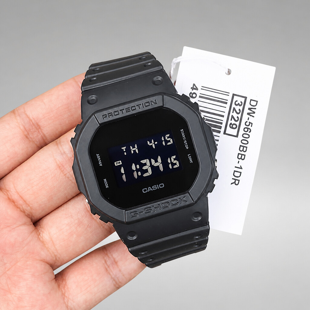 G-Shock DW-5600 Digital Preto | Mczrelogiosoficial