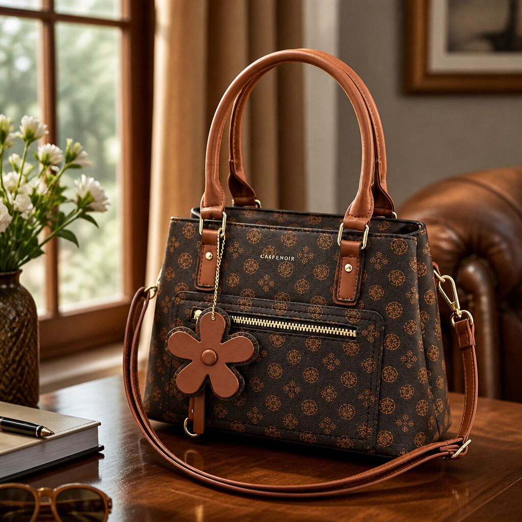 Bolsa Faith Marrom Pequena