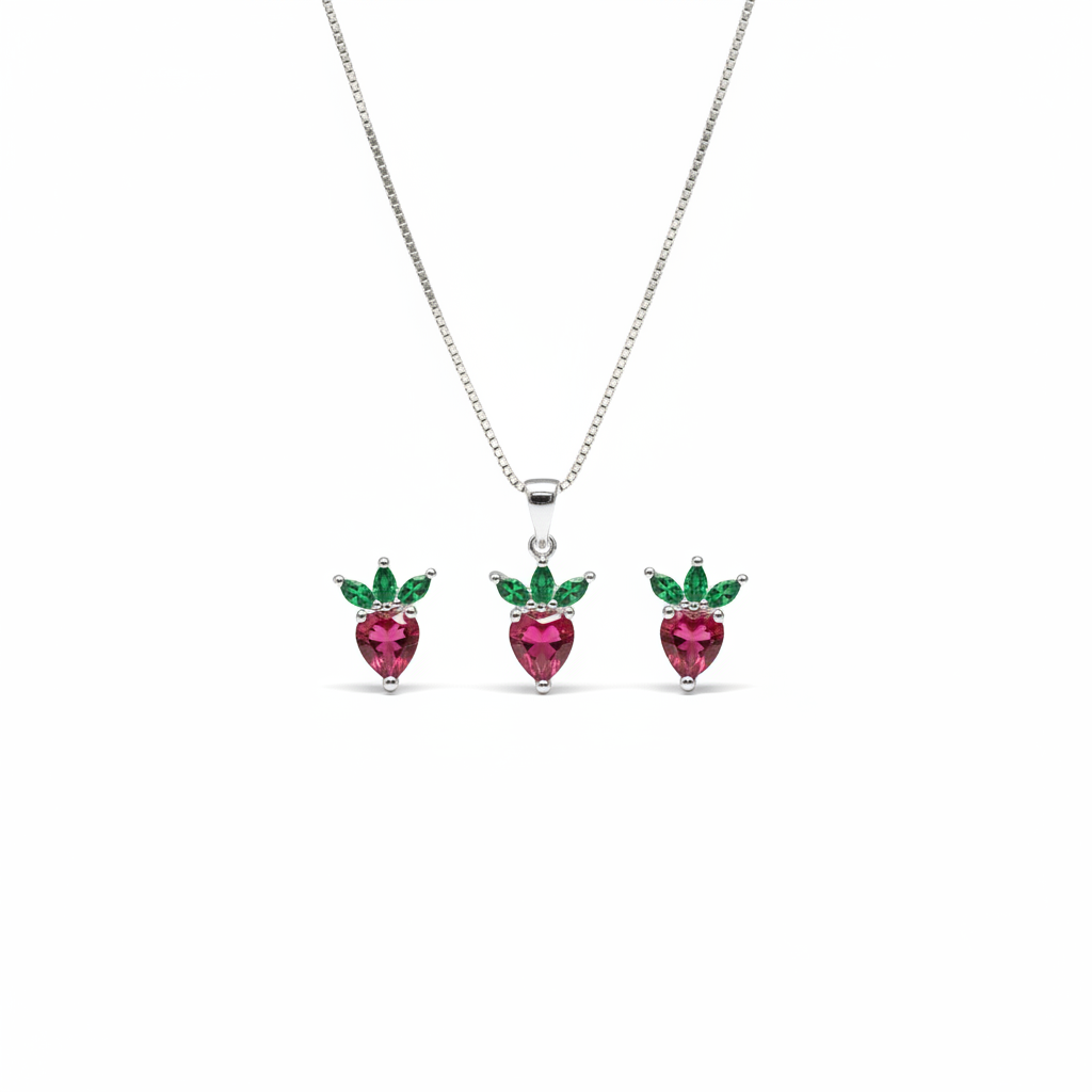 Conjunto Frutinha Morango