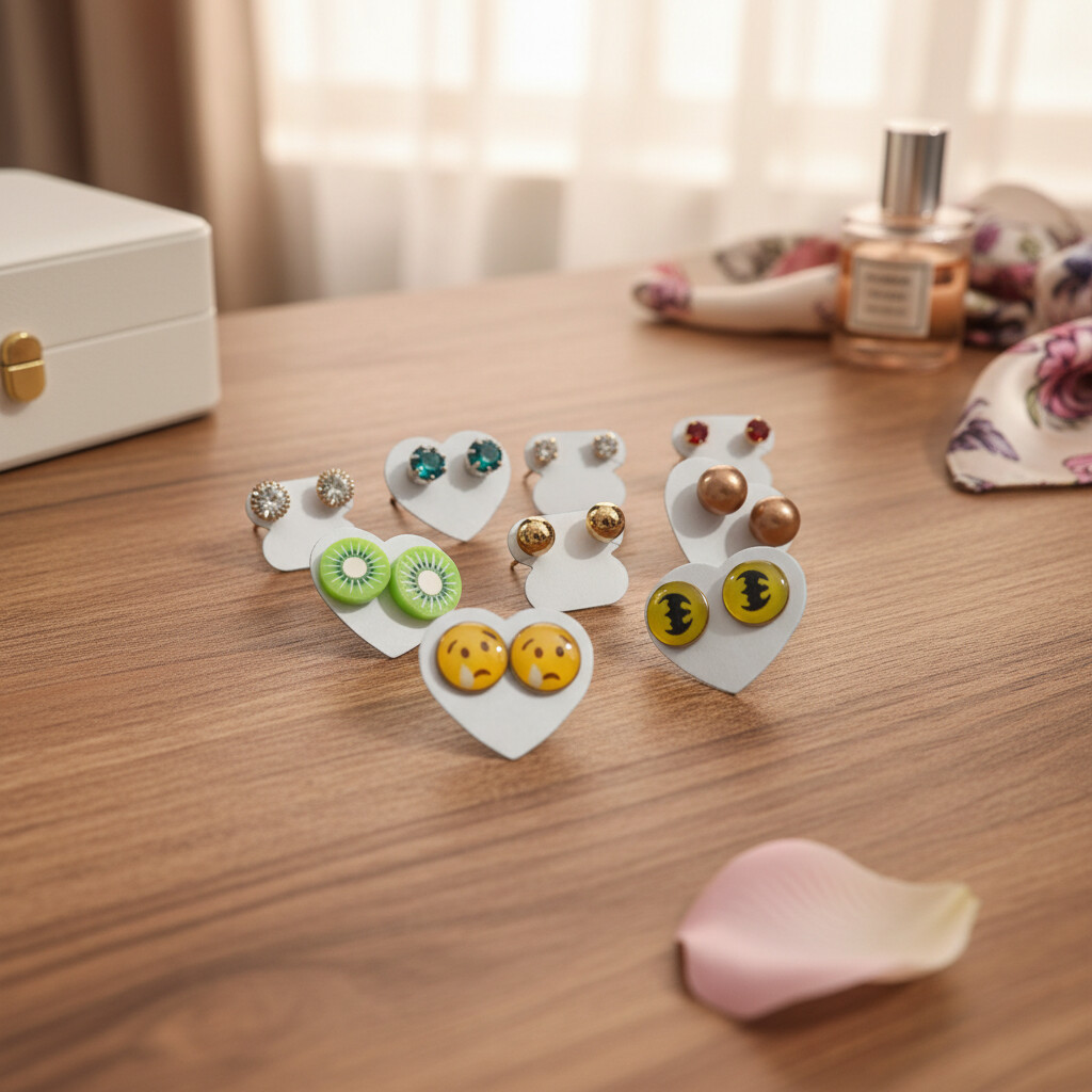 Kit 9 Brincos Sortidos N°8