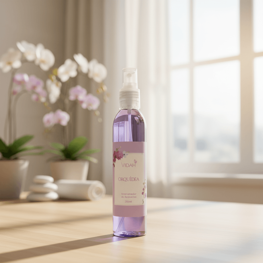 Aromatizador de ambientes orquídea 