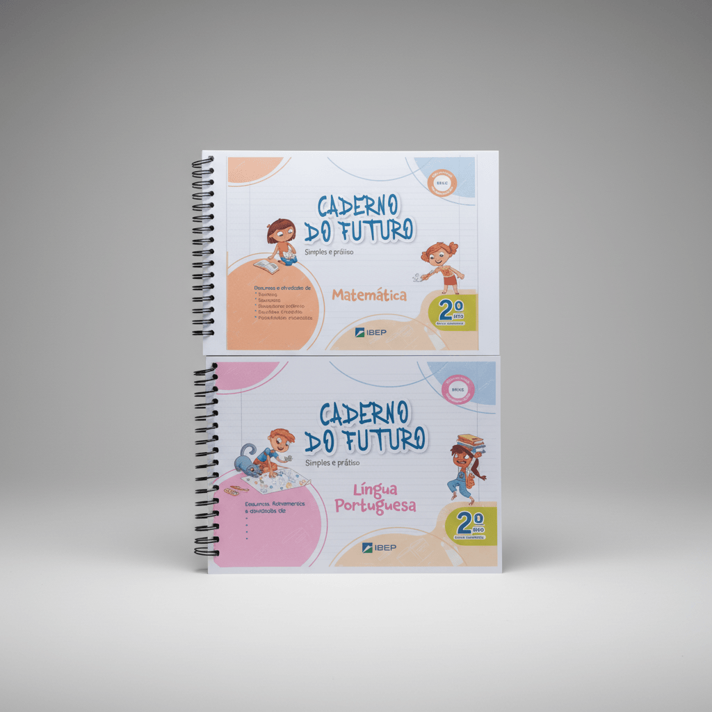 Combo Caderno do Futuro Português e Matemática  