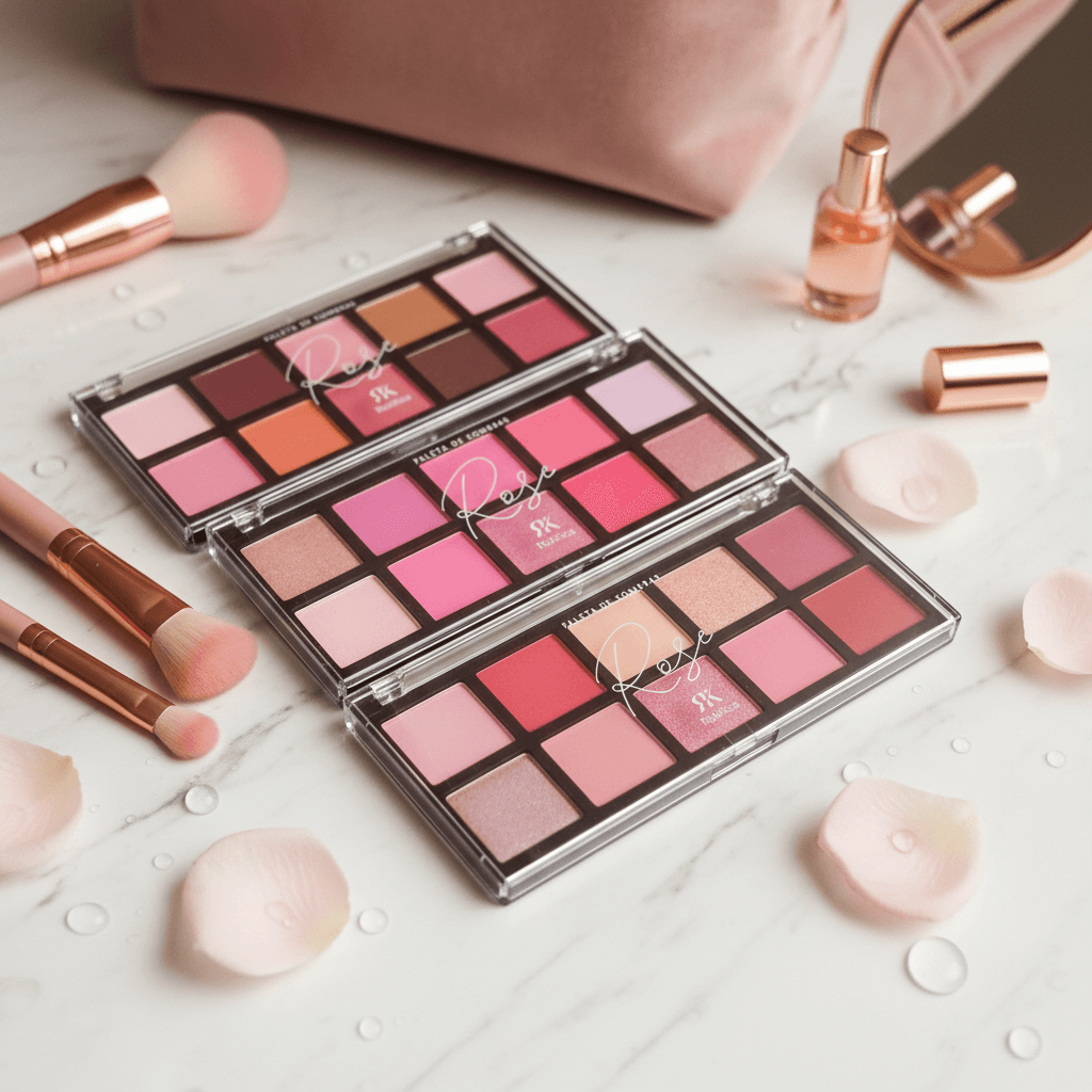 Paleta de Sombra com 10 cores 13,5gr  Rohkea