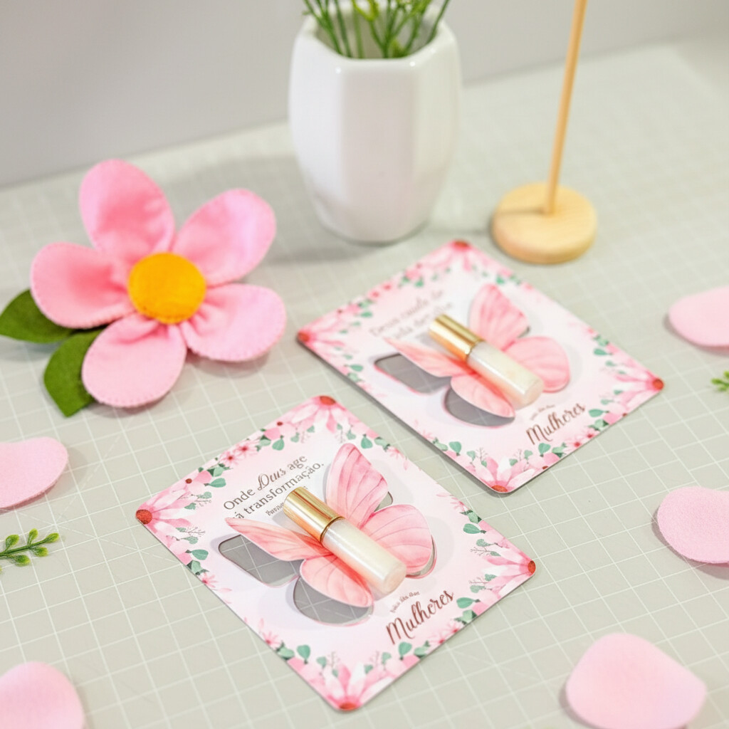 Card mini gloss dia das mulheres 