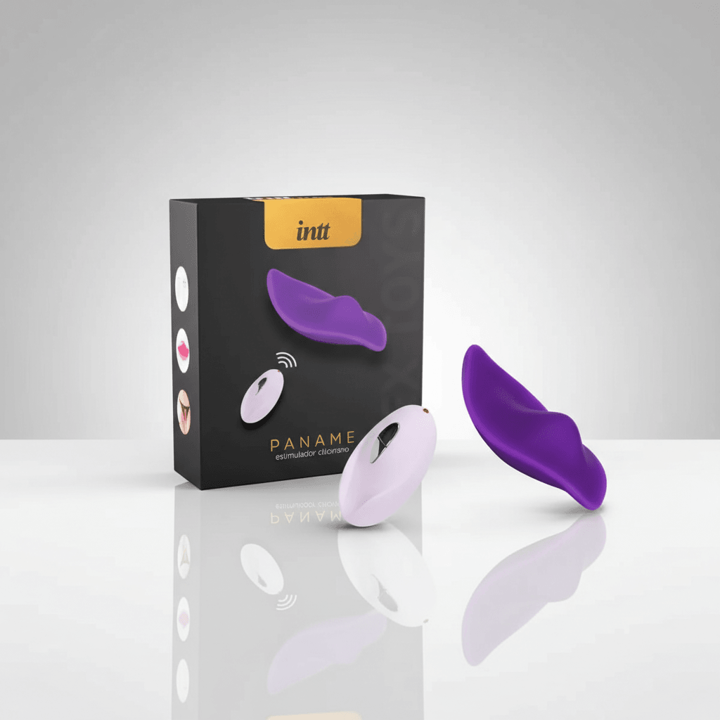 Paname Vibrador de Calcinha com 12 Vibrações em Silicone Intt 