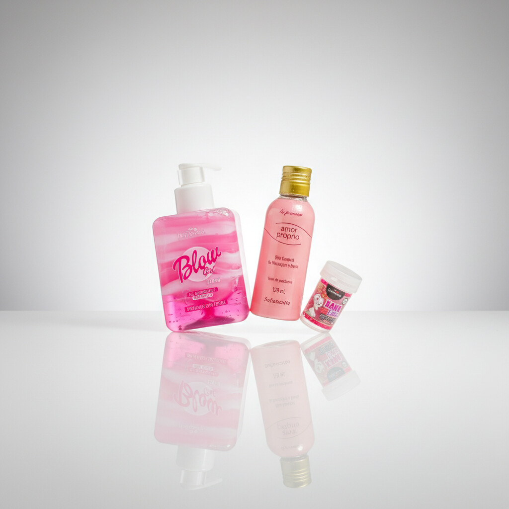 Óleo corporal para massagem e pós banho