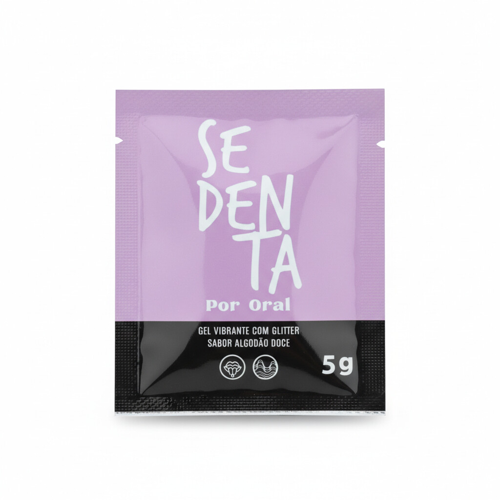 Sachê Gel Vibrante Algodão Doce 5g