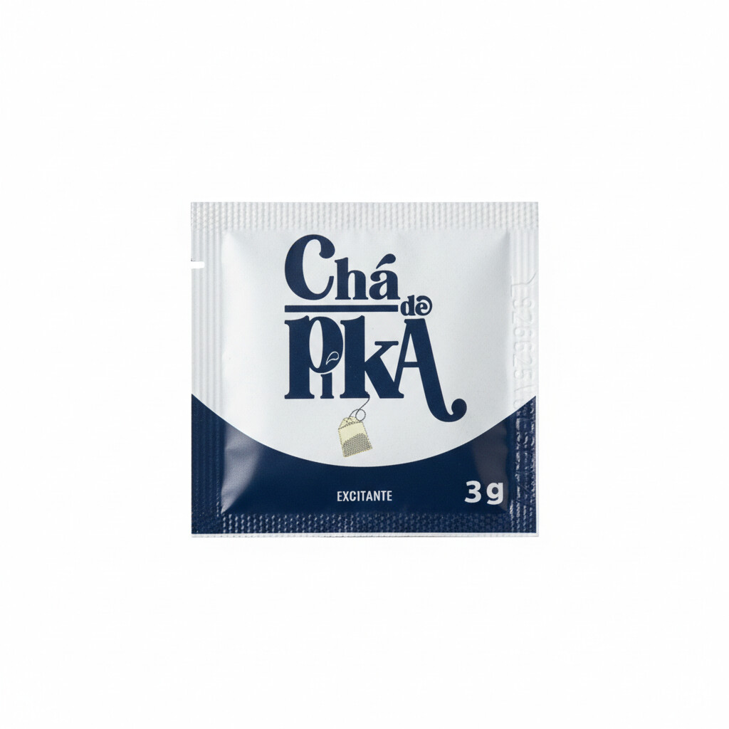 Gel Chá de Pika Vibra e Incha Menta 3g Sachê 