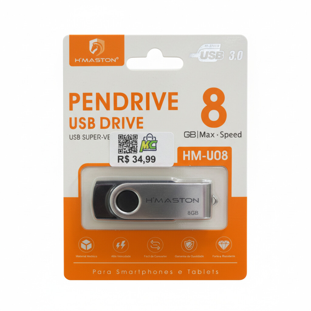 Pen drive H’maston 8Gb 3.0 HM-U08