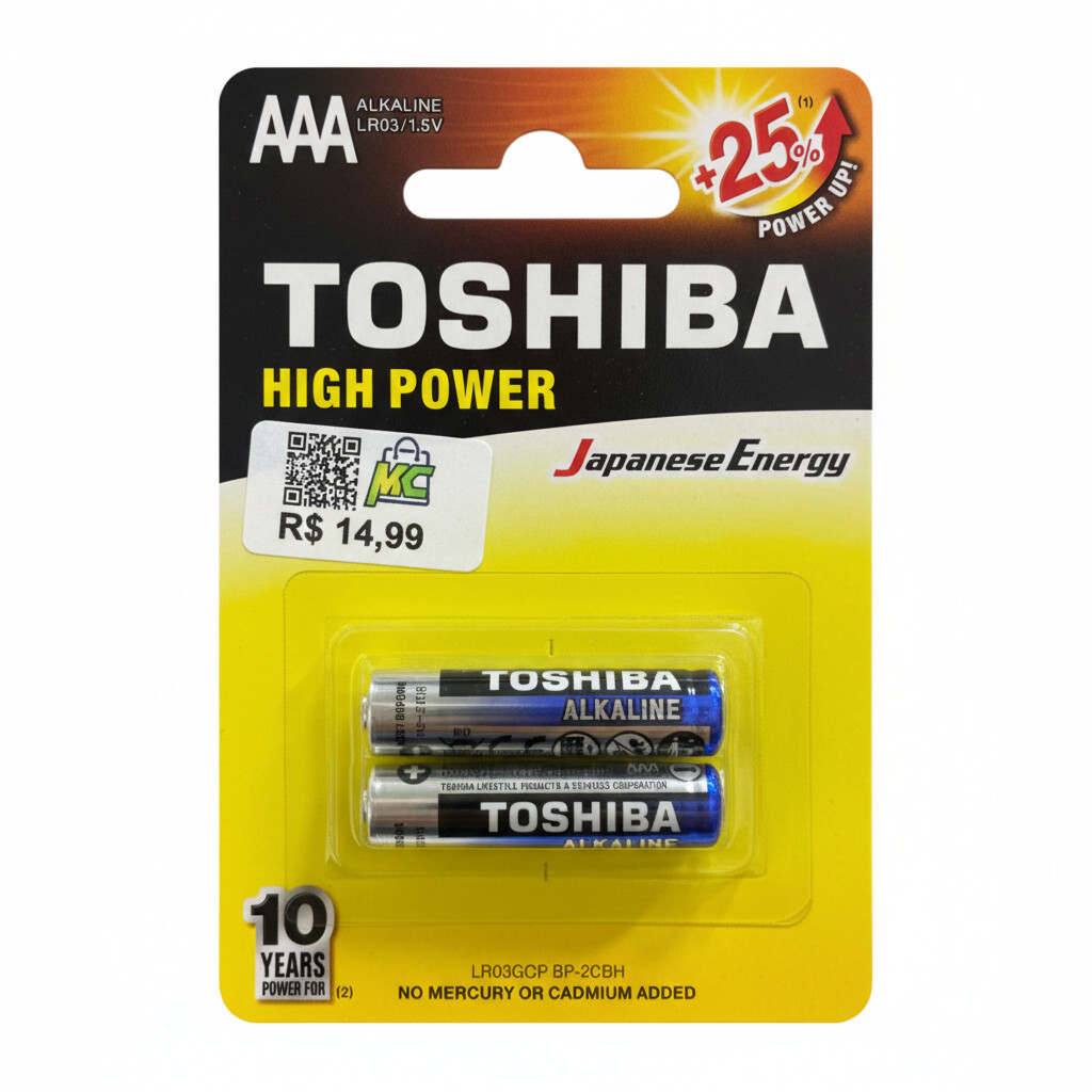 Pilha palito Toshiba High Power