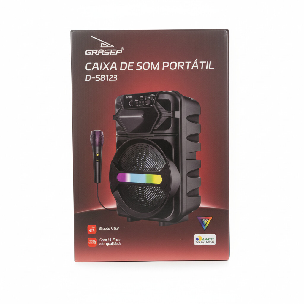 Caixa de Som Bluetooh D-S8123