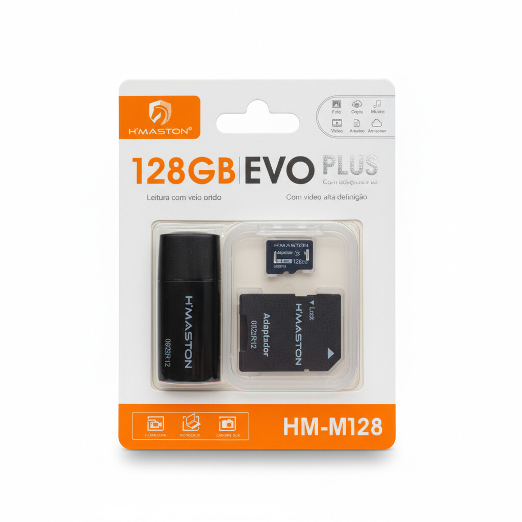 Cartão de memória 128Gb H’maston HM-M128