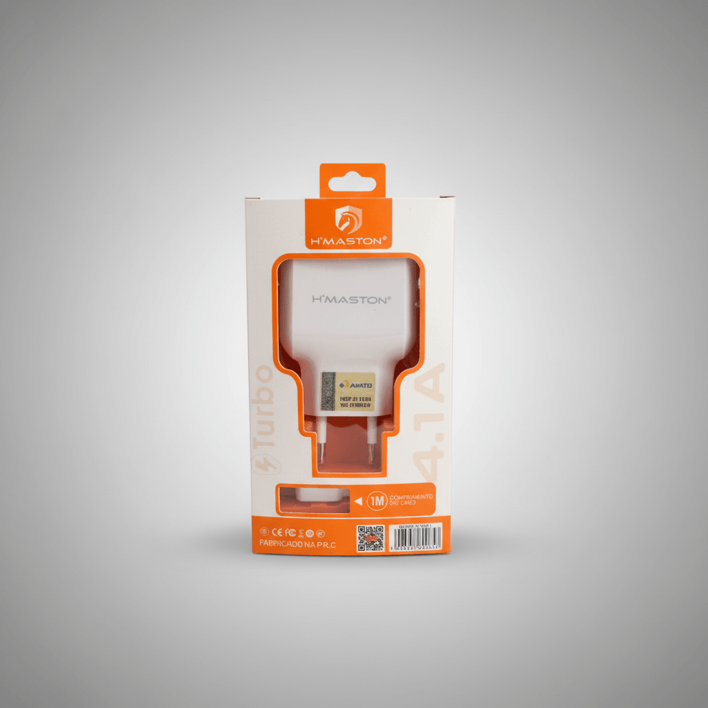 Carregador H’maston V8 completo 4.1A 