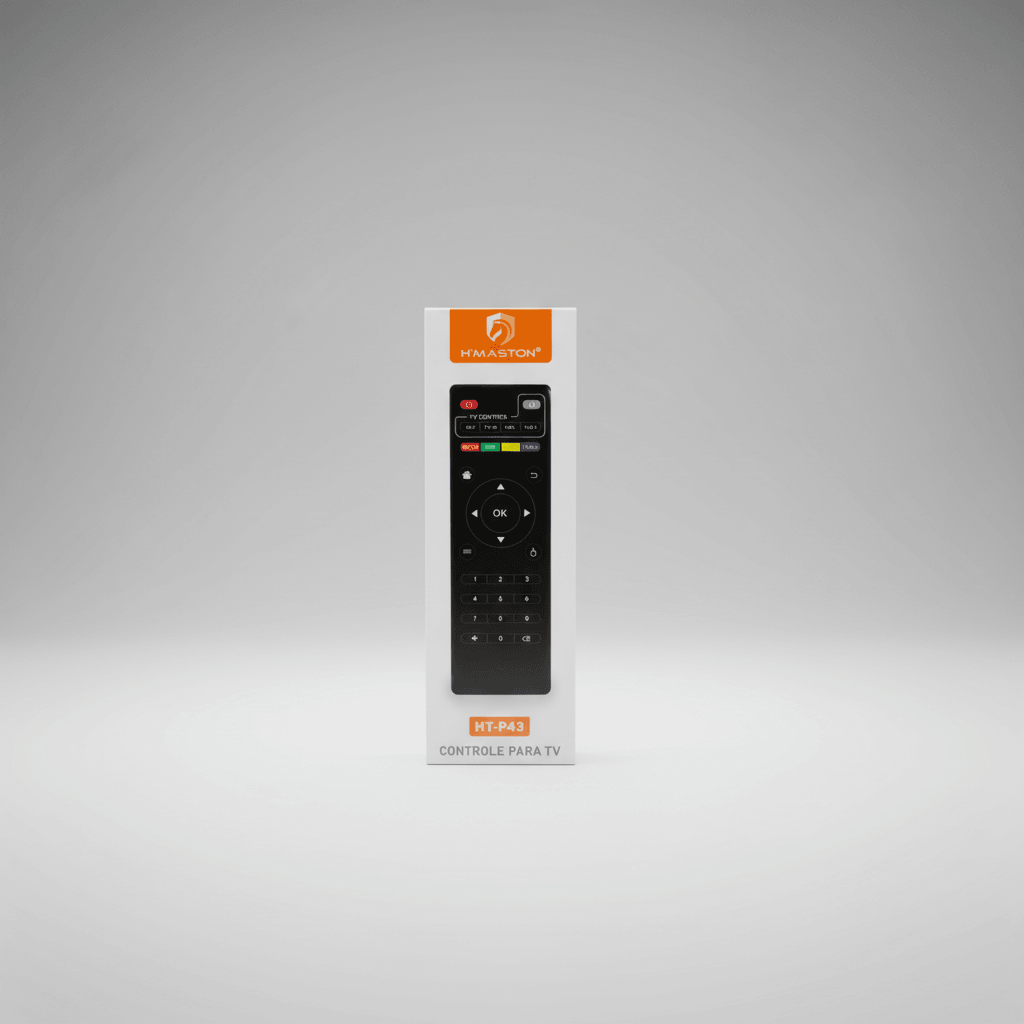 Controle TV box H’maston 