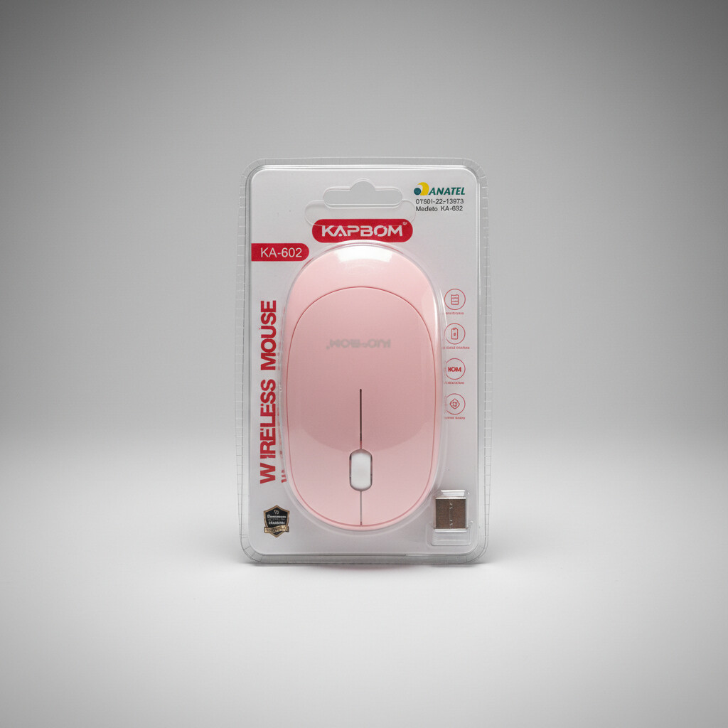 Mouse sem fio Kapbom 