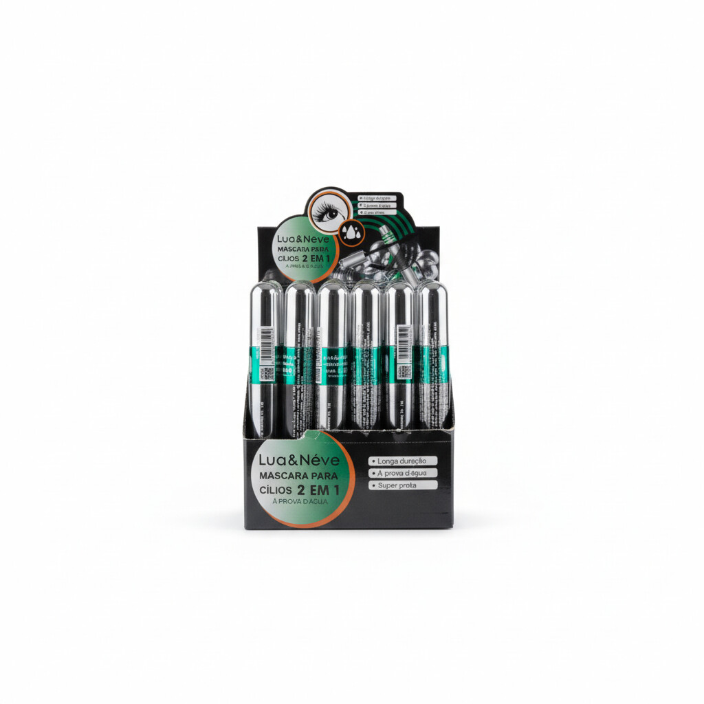 Máscara de cílios - lua e neve 