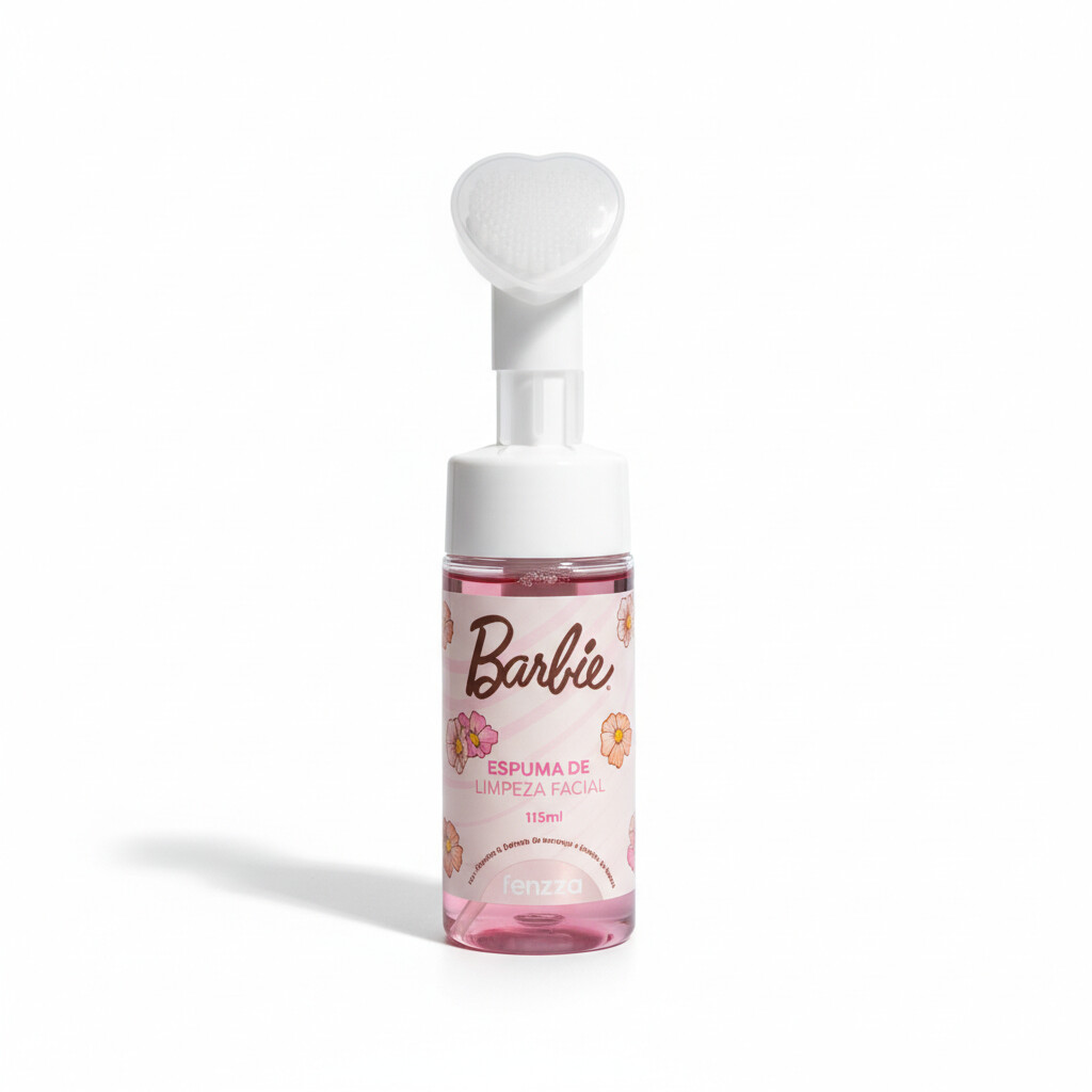 Espuma de Limpeza Facial Barbie