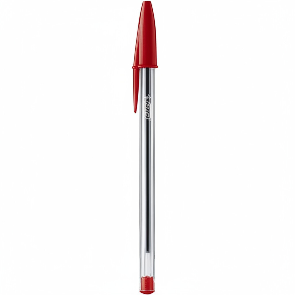 CANETA ESFEROGRÁFICA CRISTAL VERMELHA - BIC