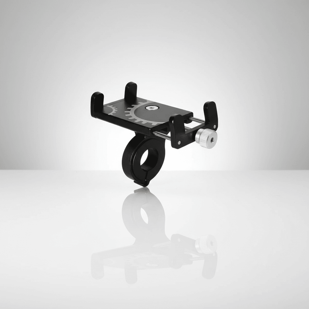 SUPORTE CELULAR ALUMINIO PRETO